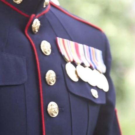 Badge, medal, patch or emblem fitting