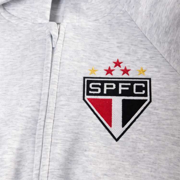 SPFC hoodie – A customised hoodie featuring São Paulo FC logo, tailored with care by Gabby Atelier in the UK.